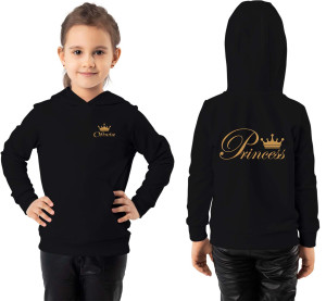 Bluza Princess nadruk dwustronny z imieniem