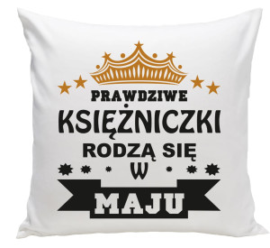 Poduszka dla Księżniczki urodzonej w maju