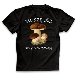 Koszulka GRZYBY WZYWAJĄ męska