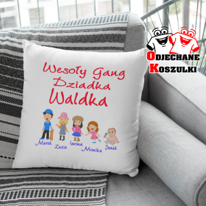 Poduszka WESOŁY GANG DZIADKA