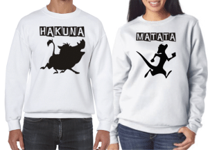 BLUZY DLA PAR HAKUNA MATATA