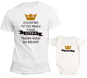 ZESTAW OJCOSTWO Z SZEFEM TATA + SYN