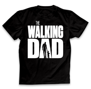 Koszulka dla taty Walking Dad z synem
