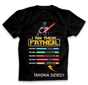 Koszulka dla taty I am the father
