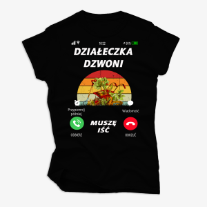 Koszulka DZIAŁECZKA DZWONI damska