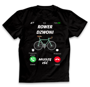 Koszulka Rower dzwoni męska