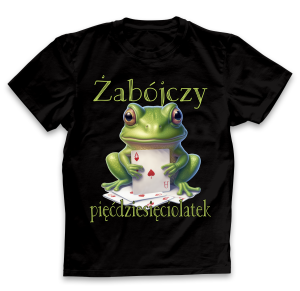 Koszulka Żabójczy pięćdziesiąciolatek