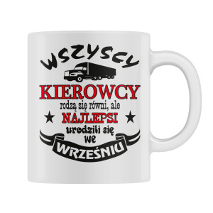 Kubek KIEROWCY RODZĄ SIĘ ... z miesiącem