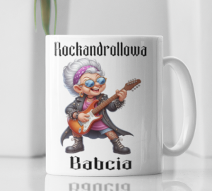 Kubek Rockandrollowa Babcia