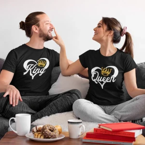 Koszulki dla par KING & QUEEN v.3