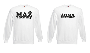 Bluzy Mąż i Żona Idealna