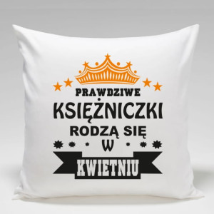Poduszka dla Księżniczki urodzonej w kwietniu