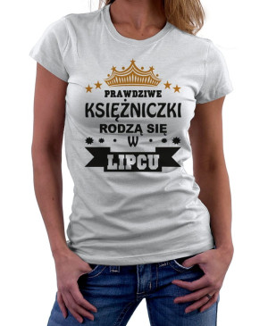 Koszulka dla Księżniczki urodzonej w lipcu
