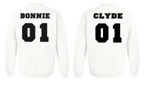 Bluzy dla par BONNIE & CLYDE