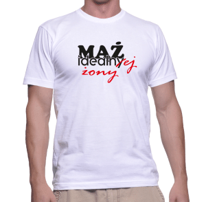 Koszulka męska MĄŻ IDEALNEJ