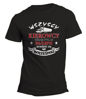 Koszulka dla KIEROWCY... z miesiącem
