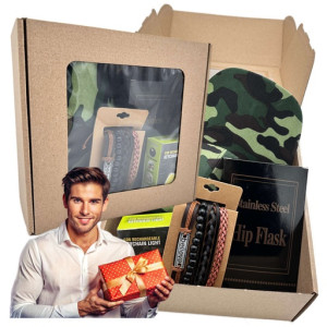 Prezent elegancki dla niego na urodziny święta zestaw męski box