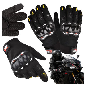 Rękawice motocyklowe enduro cross quad rowerowe letnie męskie rozmiar L