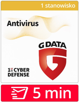 G DATA AntiVirus (1 PC, 2 lata) ESD