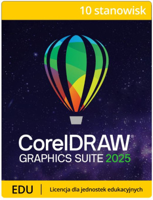 CorelDRAW Graphics Suite 2026 Education PL - licencja EDU 10PC