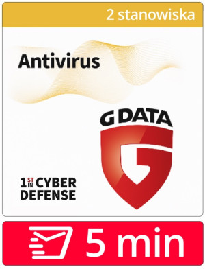 G DATA AntiVirus (2 PC, 2 lata) ESD