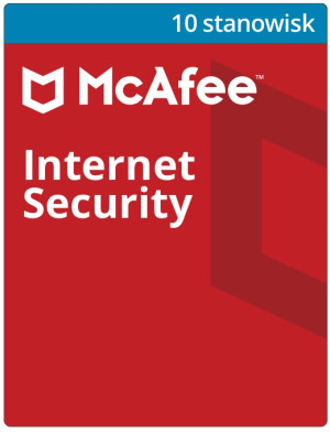 McAfee Internet Security 2026 PL (10PC, 1 rok)