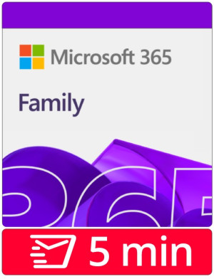 Microsoft (Office) 365 Family (odnowienie na 12 miesięcy)