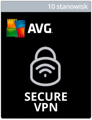 AVG Secure VPN (10 PC, odnowienie na 1 rok) ESD