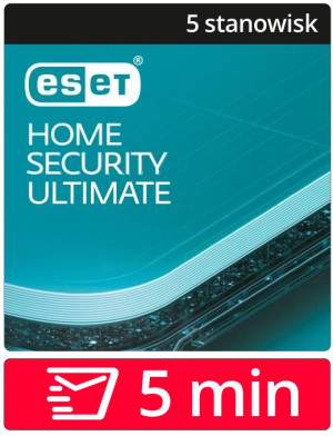 ESET HOME Security Ultimate 2026 (5 PC, 1 rok)