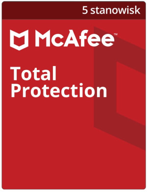 McAfee Total Protection 2026 PL (5PC, 1 rok)