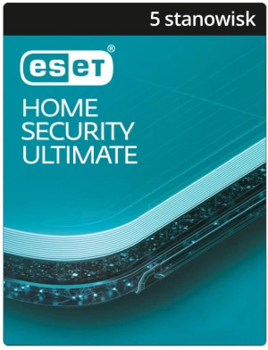 ESET HOME Security Ultimate 2026 (5 PC, 3 lata)