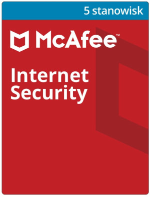 McAfee Internet Security 2026 PL (5PC, 1 rok)