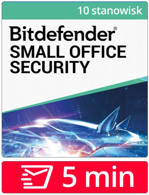 Bitdefender Small Office Security 2026 10 stanowisk | 1 rok ochrony