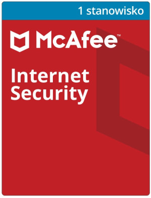 McAfee Internet Security 2026 PL (1PC, 1 rok)
