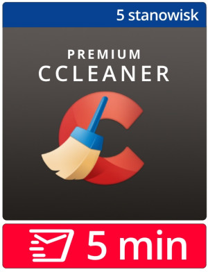 CCleaner Premium (5 PC, 1 rok)