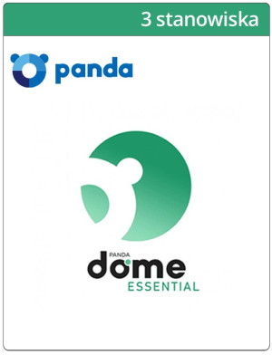 Panda Antivirus Pro Dome Essential - Antywirus na 3 urządzenia| 1 rok