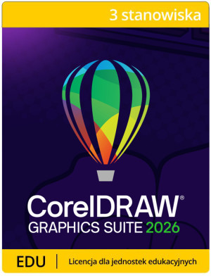 CorelDRAW Graphics Suite 2026 Education PL - licencja EDU 3PC