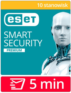 ESET Smart Security Premium (HOME Security Premium) 2026 (10 PC, odnowienie na 2 lata)