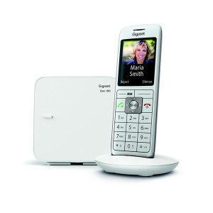 Siemens Gigaset CL660 Blanc Téléphone sans fil, base déportée