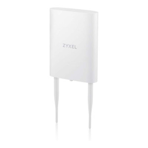 Zyxel NWA55AXE Point d'accès WiFi 6 pour les entreprises ayant besoin d'une infrastructure réseau fiable et facile à gérer en extérieur.