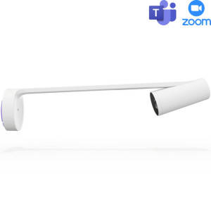 Logitech Scribe Une caméra pour tableau blanc moderne et puissante pour des visioconférences en haute définition.