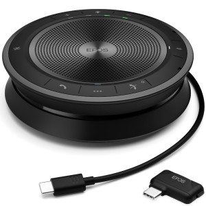 EPOS Expand 40 +   Équipement de conférence Le speakerphone nomade idéal pour les entretiens individuels et les réunions en groupe.