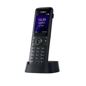 Téléphone wifi Yealink AX83H Téléphone compact avec 4 comptes SIP, Wifi 6, audio HD et Bluetooth 5.0, idéal pour la communication professionnelle