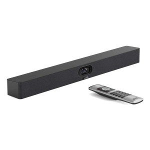 Yealink MeetingBar A40 Barre vidéo tout-en-un avec 2 caméras 4K et audio piloté par l'IA, idéale pour les petites et moyennes salles de réunion.