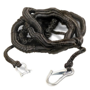 Coarda elastica bungee, paramă 15m pentru barcă – mooring extensibil, ancorare ponton și jet ski, amortizare șocuri