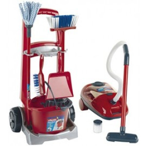 Set Carucior Pentru Menaj Si Aspirator Vileda