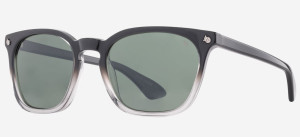 AO Alden Black Smoke Green  Pol. 53mm Sonnenbrille