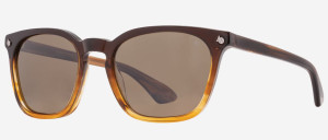 AO Alden Chestnut Fade Brown Pol. 53mm Sonnenbrille