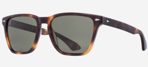 AO Hudson Tortoise Green 57mm Sonnenbrille
