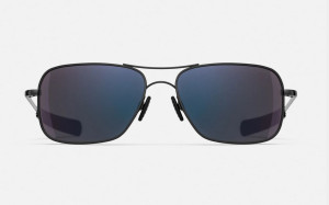 Randolph Archer AR030 Black Chrome / Apex Gray 59mm Sonnenbrille